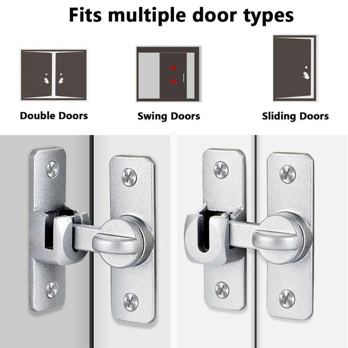 Lock Color Silvery Quantity 1 Set