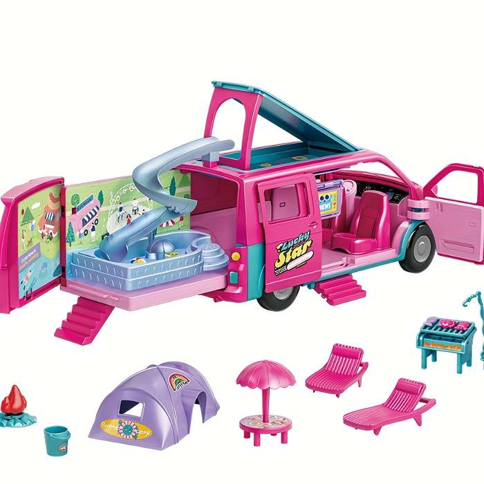 Toy Dolls Style Fun Camping Car