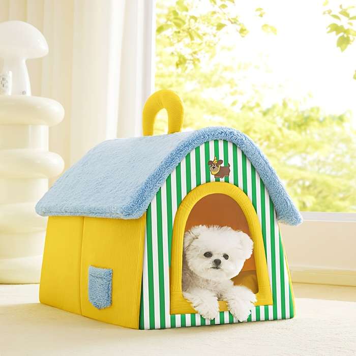 Pet Supplies Size M Style Cute Bear House