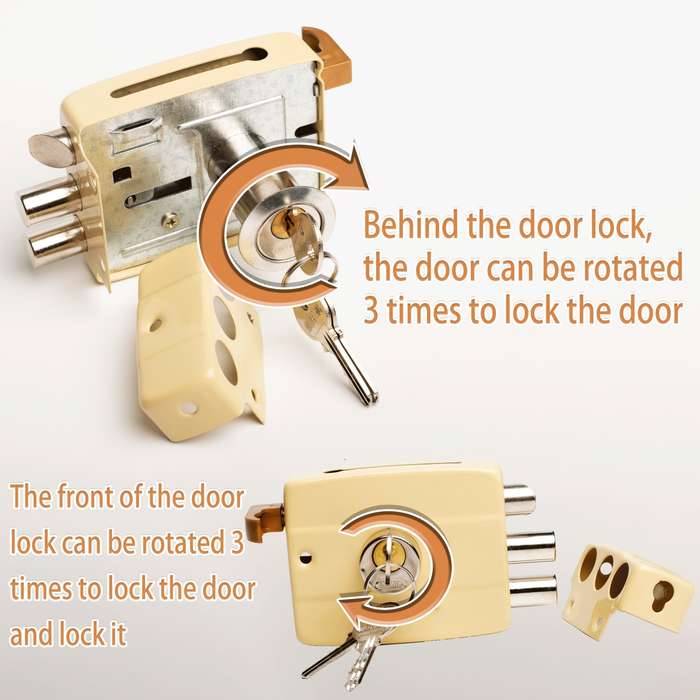 Lock Items Metal Key Lock