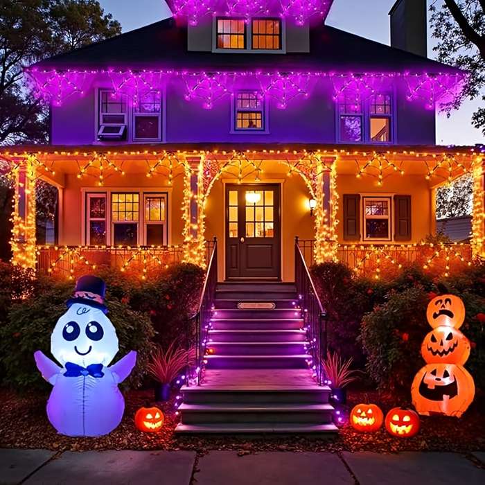 Halloween Decorations Color Orange