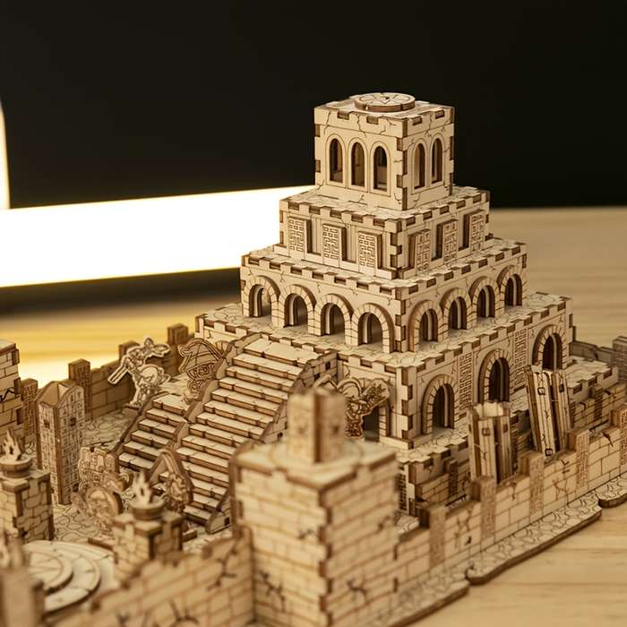 Building Toy Architectural Model Toy Set Model Lg807