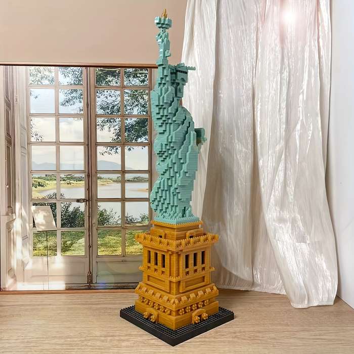 Building Toy Architectural Model Toy Set Items Statue Of Liberty 2536Pcs
