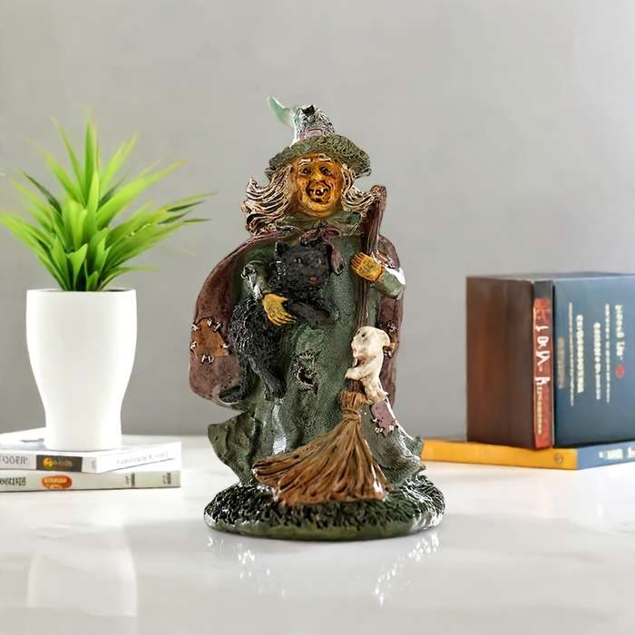 Halloween Decorations Style The Green Jar Witch