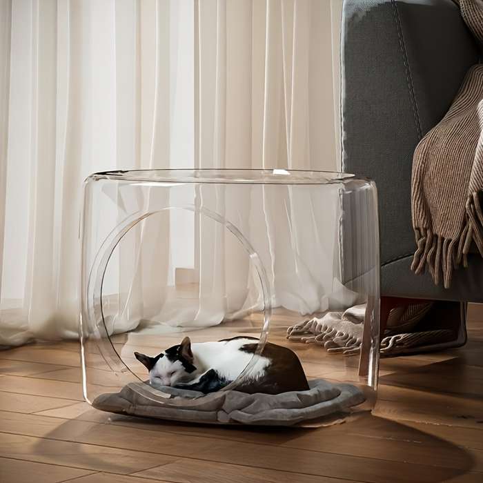 Pet Supplies Color Ornamental Transparent Cat Ears Cat Bed  New Product