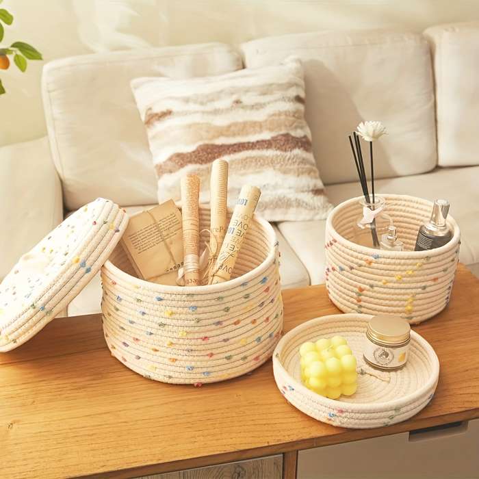 Storage And Organizationcolor 2Pcs White Color