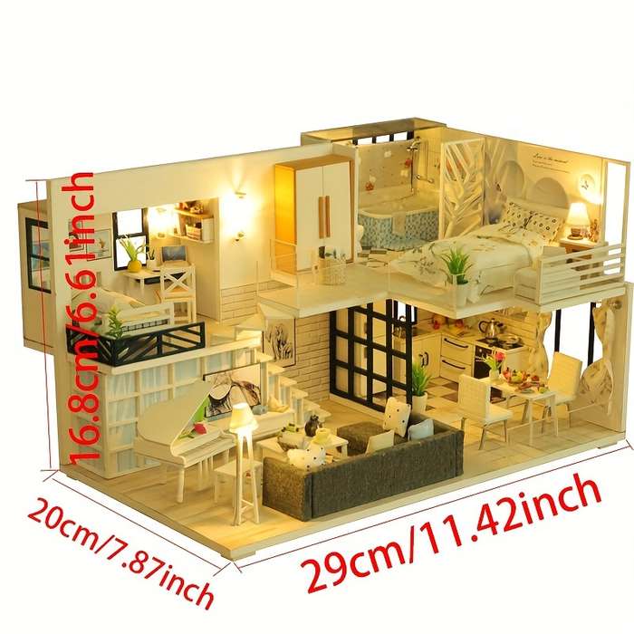 Building Toy Architectural Model Toy Set Style Simple