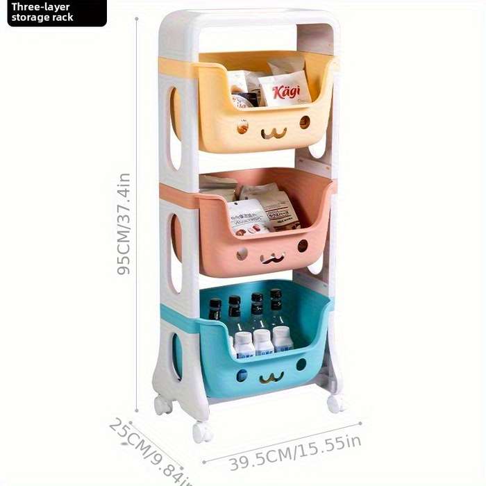 Storage And Organizationcolor Three Floors