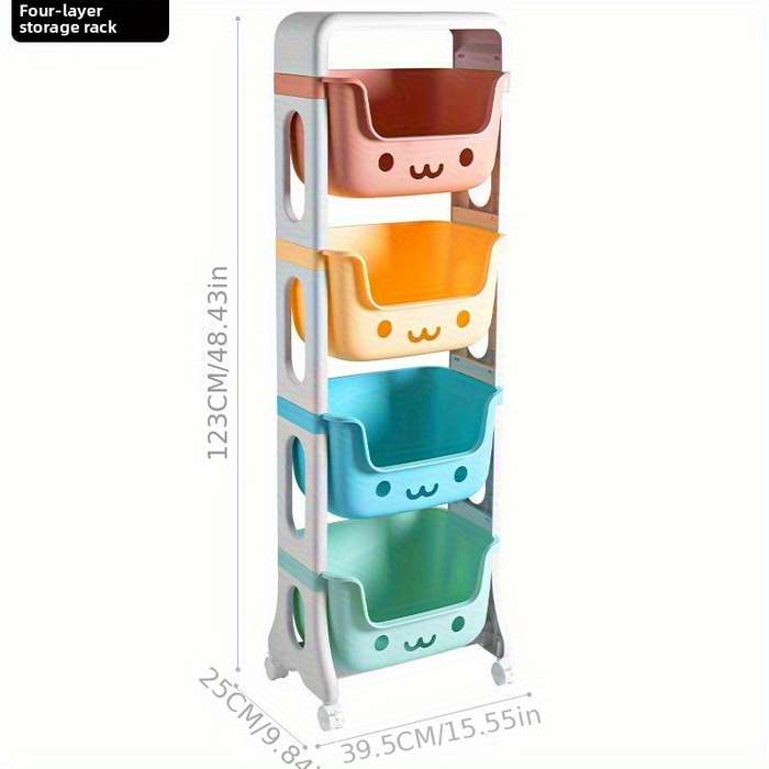 Storage And Organizationcolor Three Floors