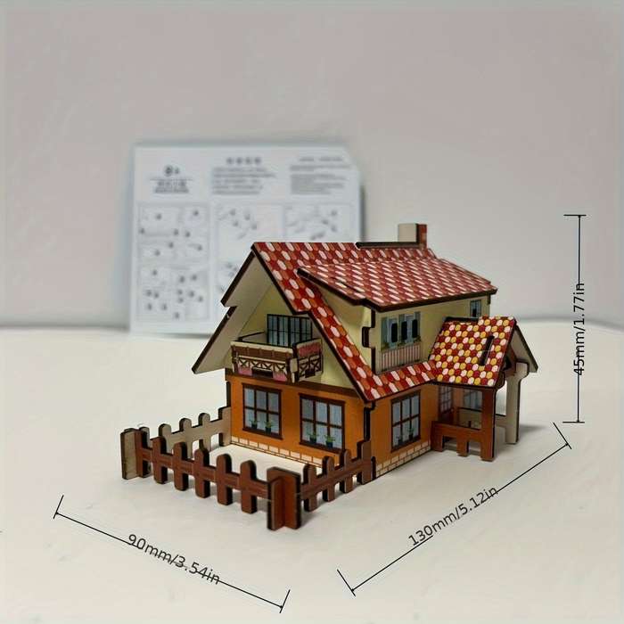 Building Toy Architectural Model Toy Set Quantity 3