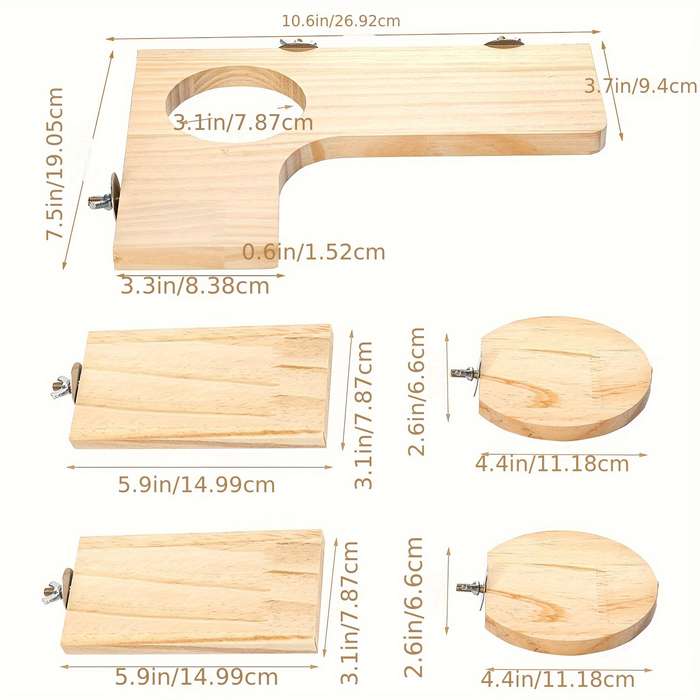 Pet Supplies Color 5 Piece Set