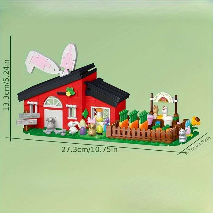 Building Toy Architectural Model Toy Set Applicable People Colorful Package