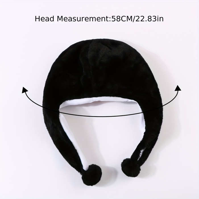 Winter Hat Color Penguin Size 58Cm  1.90Ft