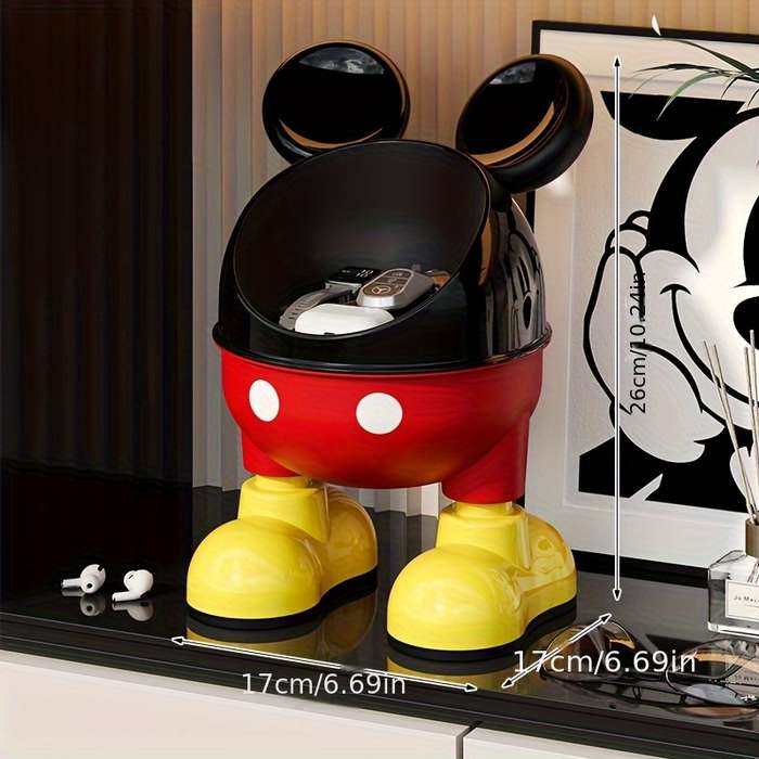 Storage And Organizationcolor 1Pc Black Mickey