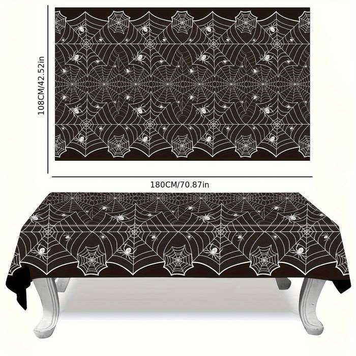 Halloween tablecloth decoration size One Size