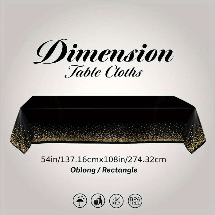 Halloween tablecloth decoration Quantity Rectangle 12 Pack