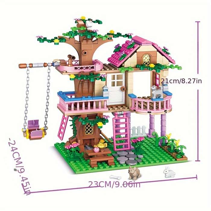 Building Toy Architectural Model Toy Set Model 7652 Tree House