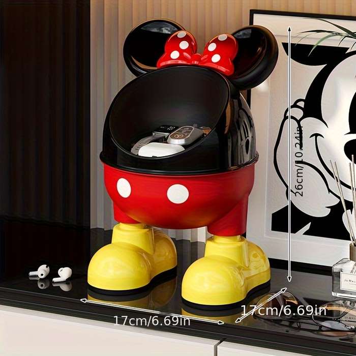 Storage And Organizationcolor 1Pc Black Mickey