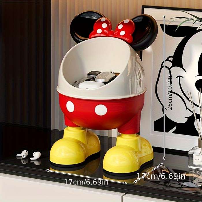 Storage And Organizationcolor 1Pc Black Mickey