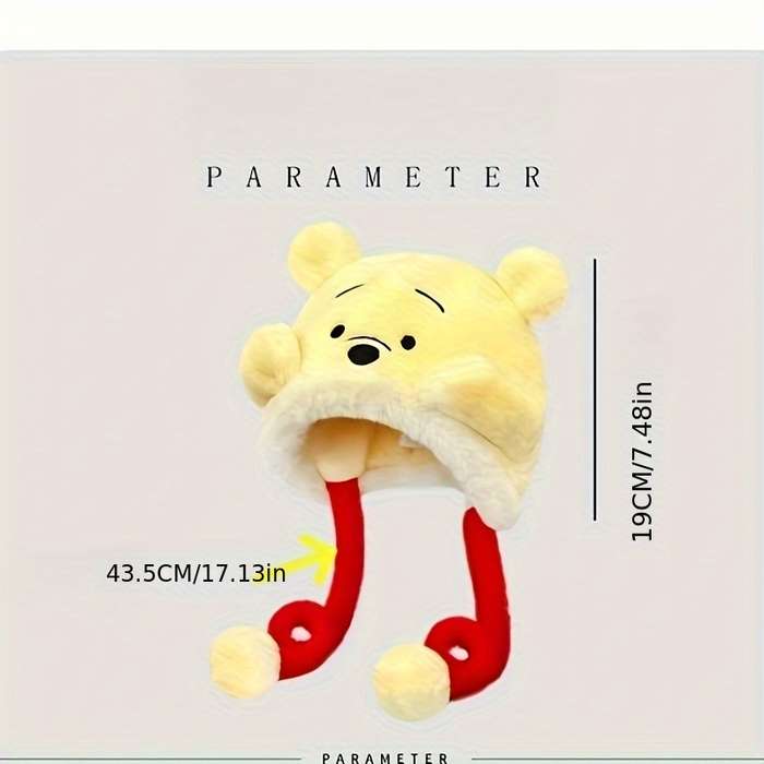 Winter Hat Color Yellow 1Pc