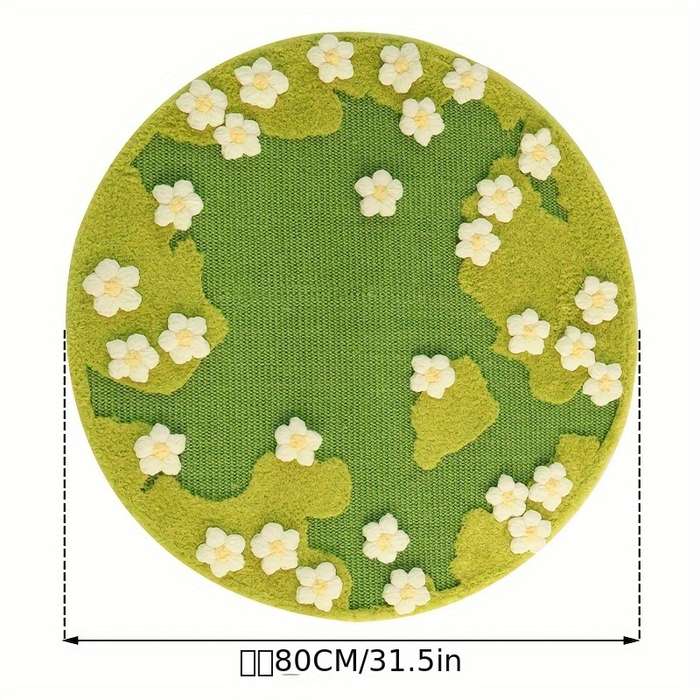 Pet Supplies Color Flowery Sisal Carpet