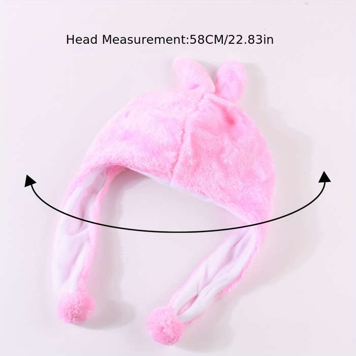 Winter Hat Color Pink Size 58Cm  1.90Ft