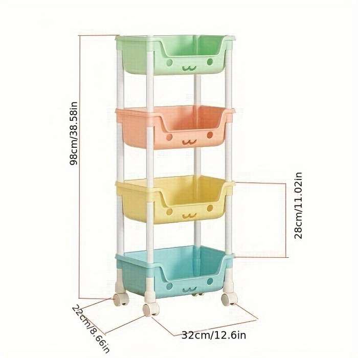 Storage And Organizationstyle Three Layer Free Combination