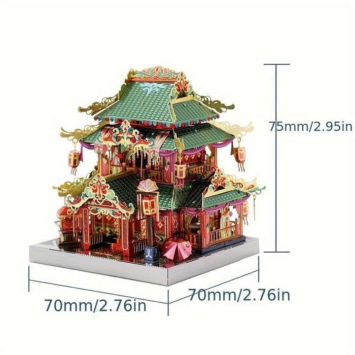 Building Toy Architectural Model Toy Set Items Wanniantai