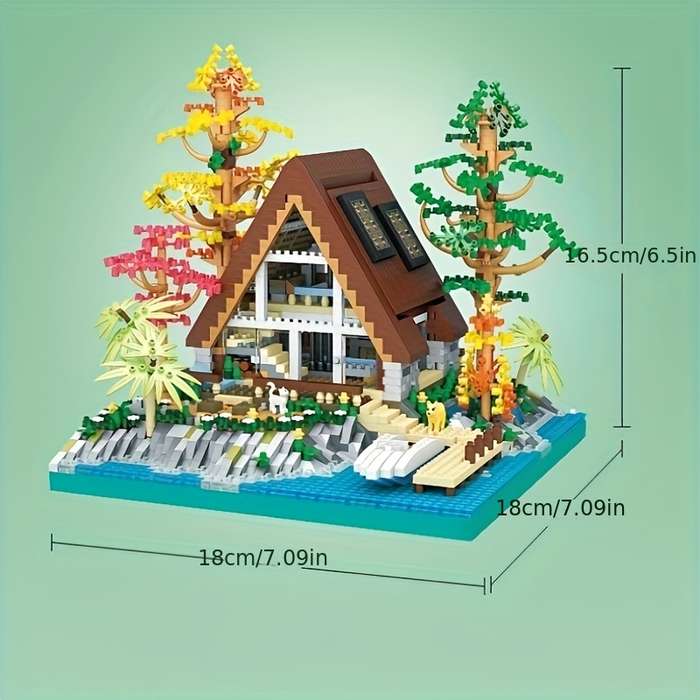 Building Toy Architectural Model Toy Set Style 617