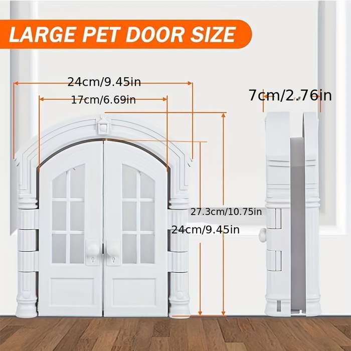Pet supplies color White size 24x 27.5x 7.2cm