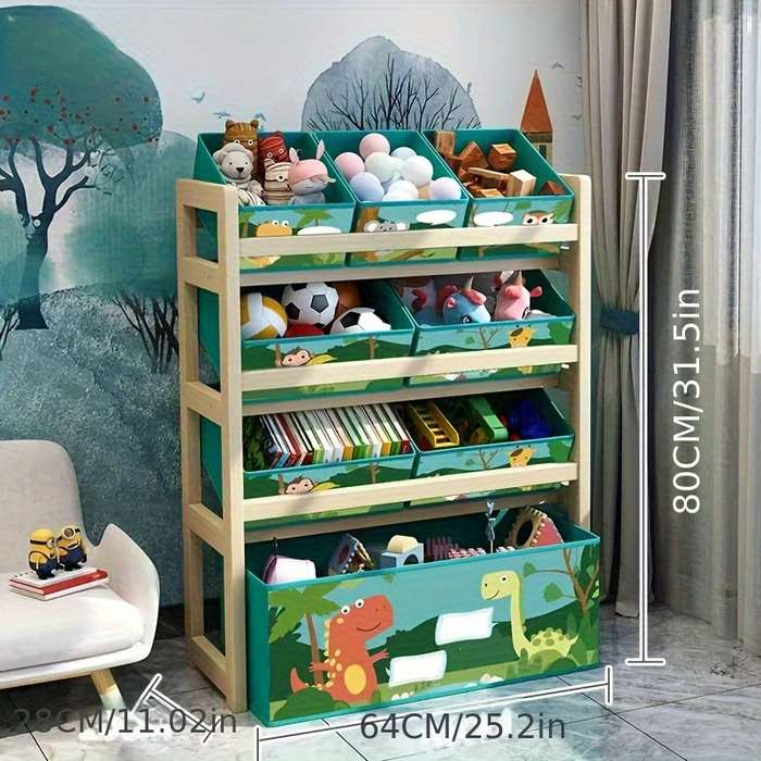 Storage And Organizationcolor 3 Layers Dinosaur