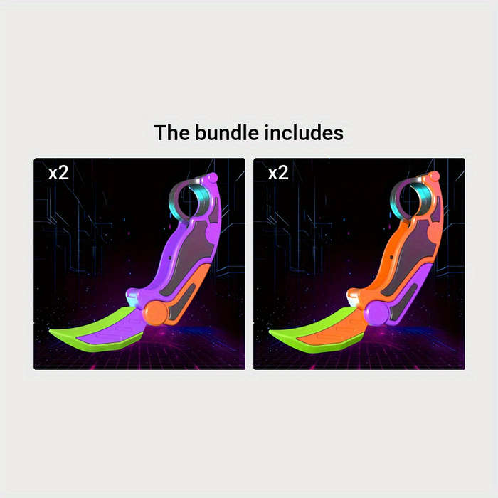 Toy Weapons Color Purplex2 Add Orangex2