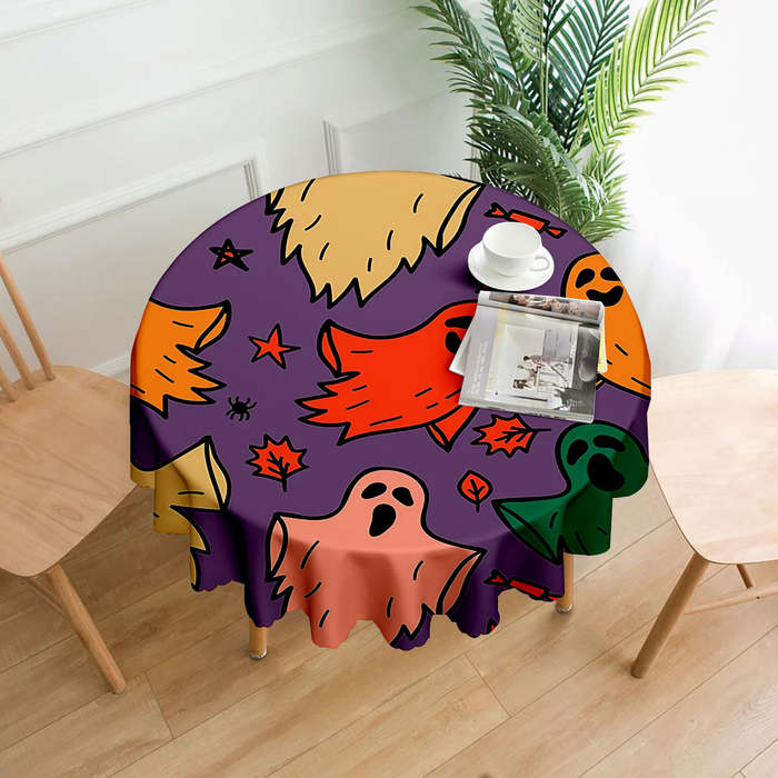 Halloween tablecloth decoration size 60in86in or 150 x 220cm