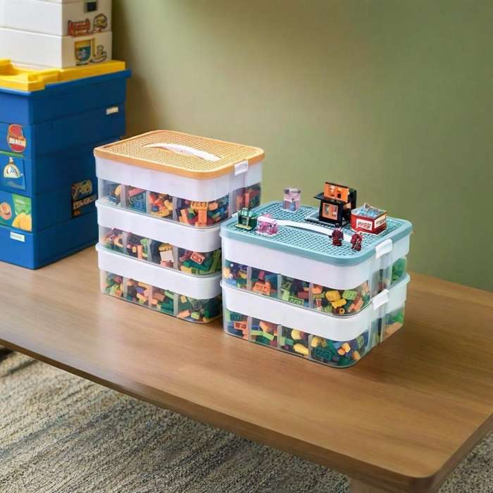 Storage And Organizationitems Flexible Golden Three Layer