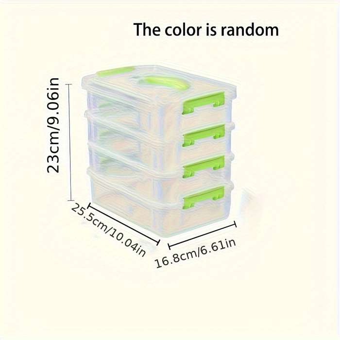 Storage And Organizationcolor Storage Box Four Layers