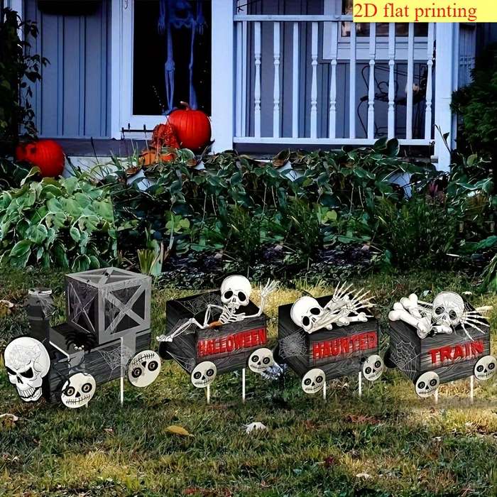 Halloween Decorations Color 4 Pieces  Add   8 Pieces