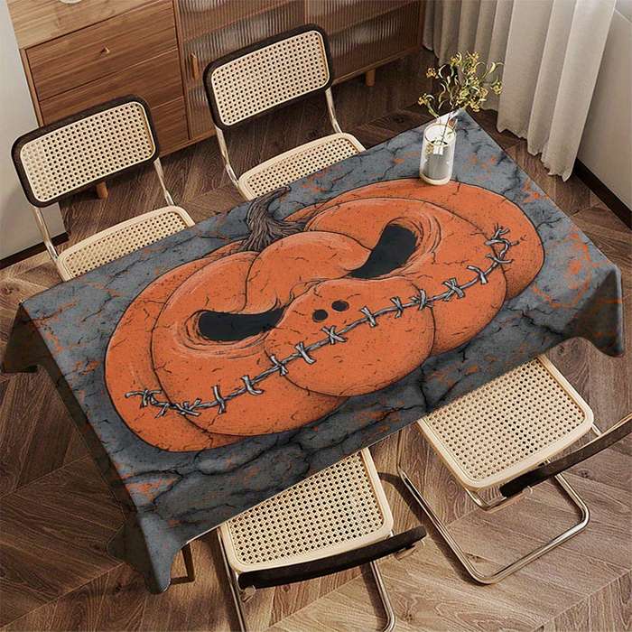 Halloween tablecloth decoration size 140x260cm or 55x102inch1