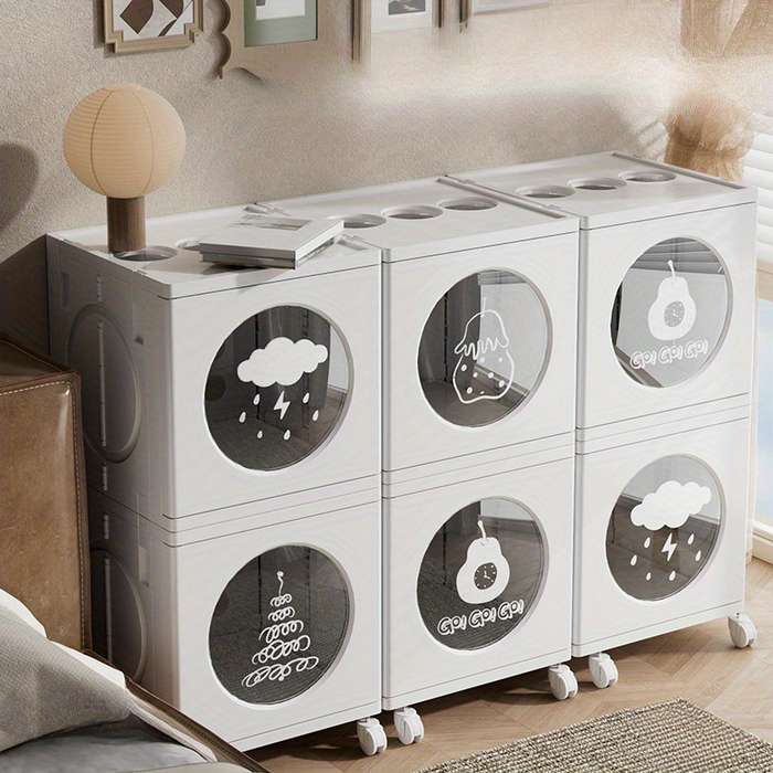 Storage And Organizationcolor White Size 2 Layer