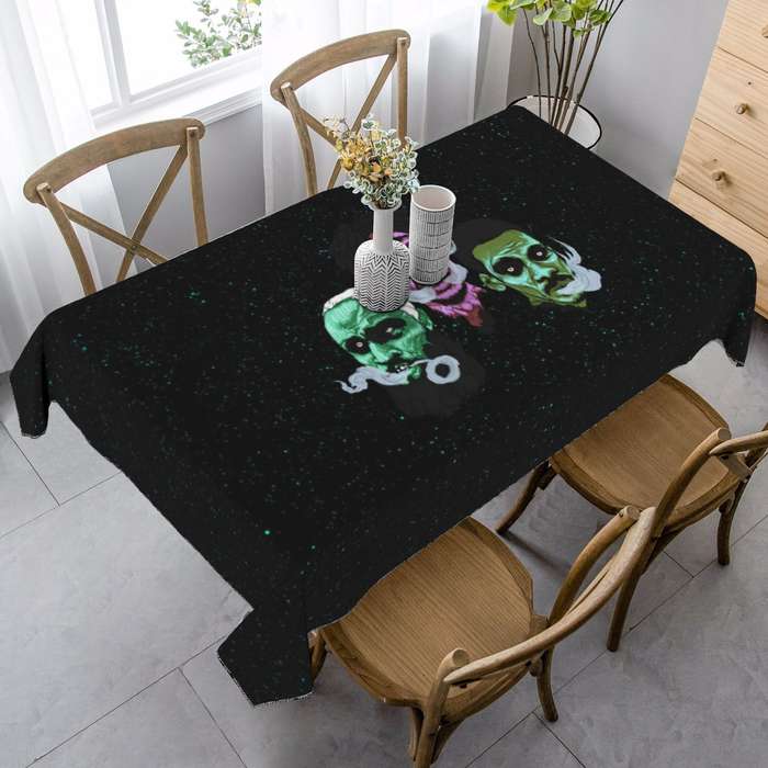 Halloween tablecloth decoration size One Size