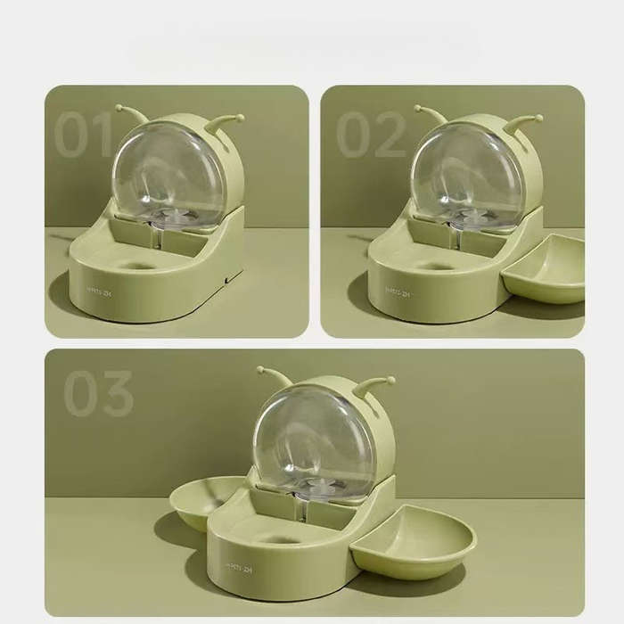 Pet Supplies Color Green Water Dispenser