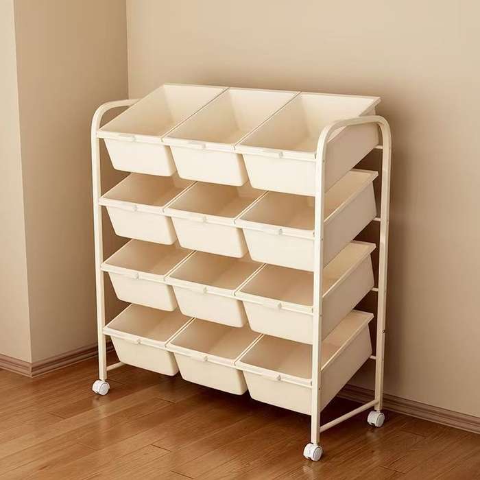 Storage And Organizationmodel Three Rows Of 4 Layers  12 Boxes