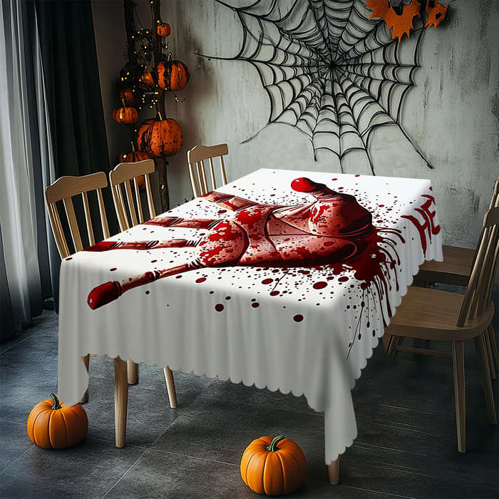 Halloween tablecloth decoration size 152cm x 152cm or round