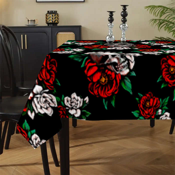 Halloween tablecloth decoration size 140 x 140cm or 55.12in x 55.12in
