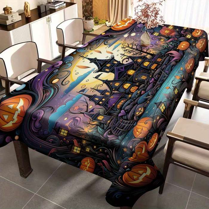 Halloween tablecloth decoration Model zuobu size 140x180cm