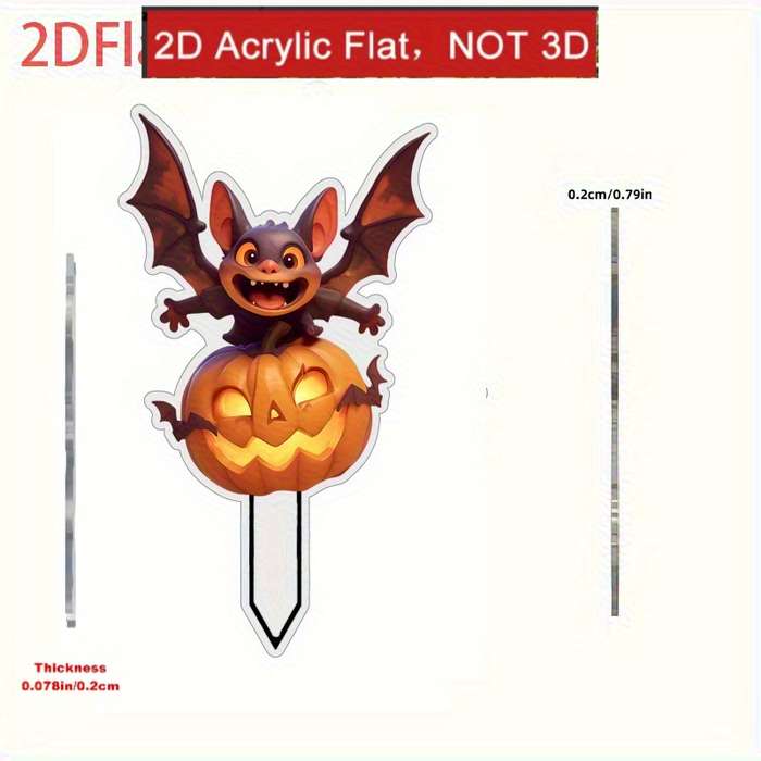 Halloween Decorations Material Acrylic