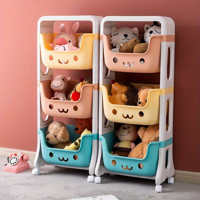 Storage And Organizationcolor Three Floors