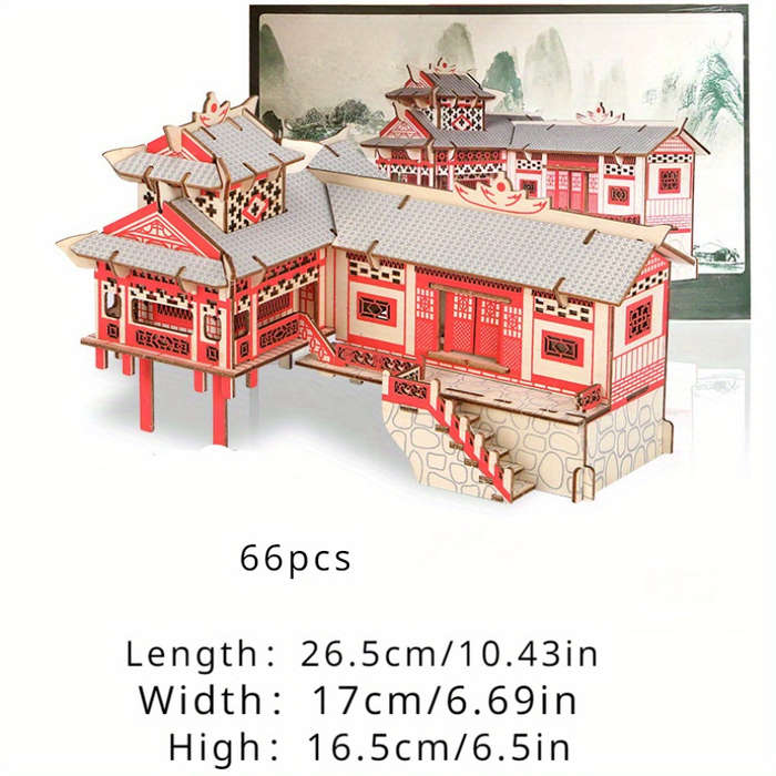 Building Toy Architectural Model Toy Set Model A 1