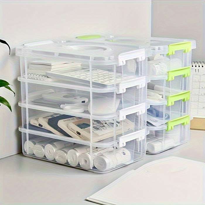 Storage And Organizationcolor Storage Box Four Layers