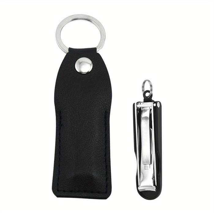 1pc Ultra-thin Portable Folding Nail Clipper Nail File Cutter Collapsible Fingernail Trimmer Cl