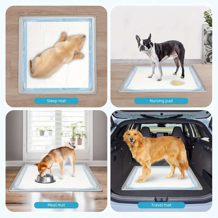 Pet supplies color Gray    L  81x 54cm  Model Upgrade Thickened
